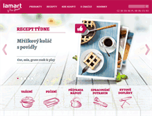Tablet Screenshot of lamart.cz